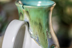 33-B Rainbow Agate Barely Flared Notched Mug - MISFIT, 14 oz. - 10% off