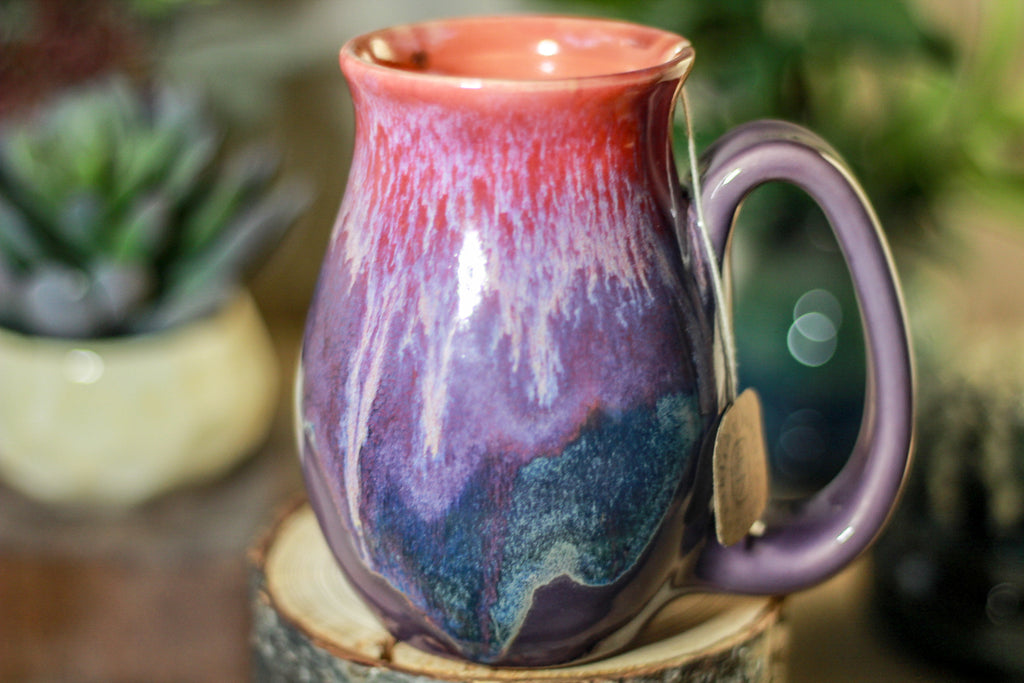 36-B Flaming Phoenix Barely Flared Notched Mug, 13 oz.
