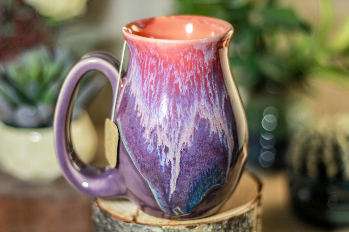 36-B Flaming Phoenix Barely Flared Notched Mug, 13 oz.