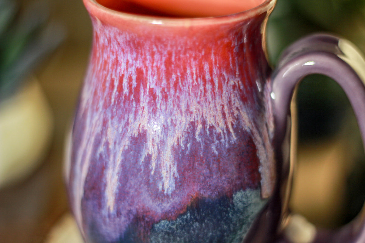36-B Flaming Phoenix Barely Flared Notched Mug, 13 oz.