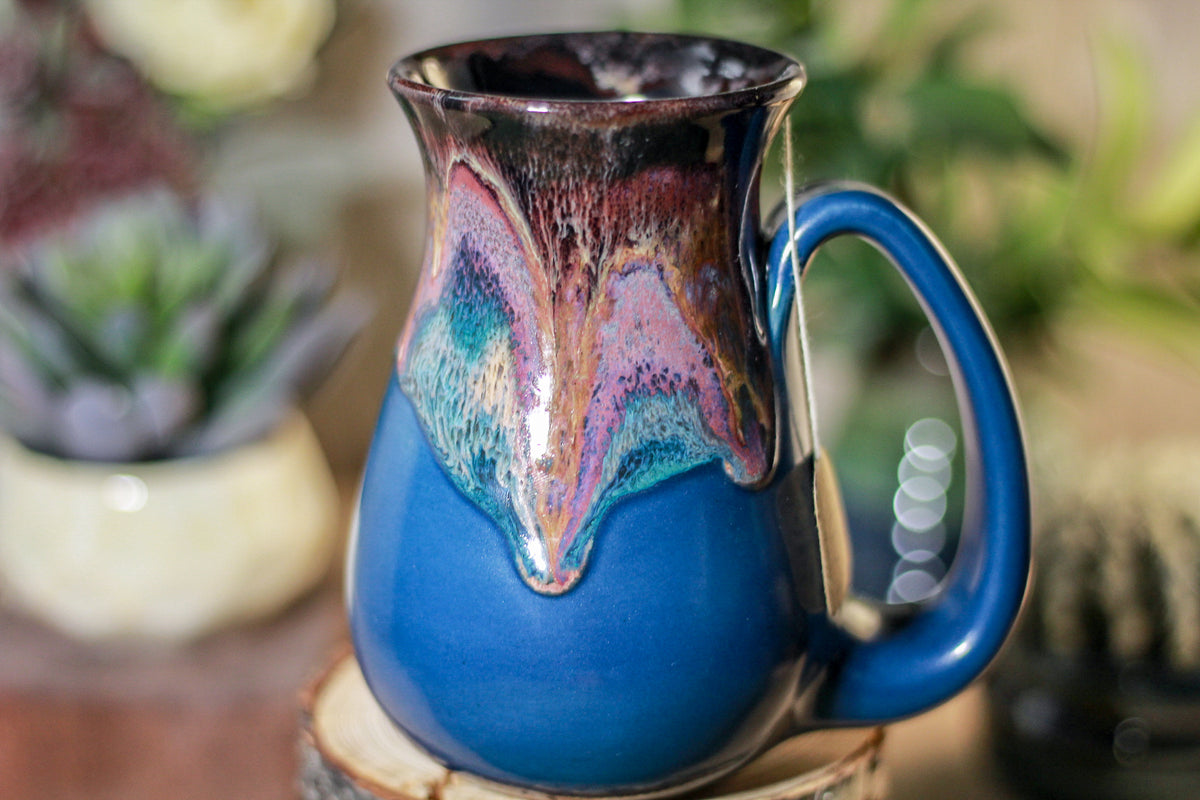 43-B Purple Haze Barely Flared Notched Mug, 15 oz.
