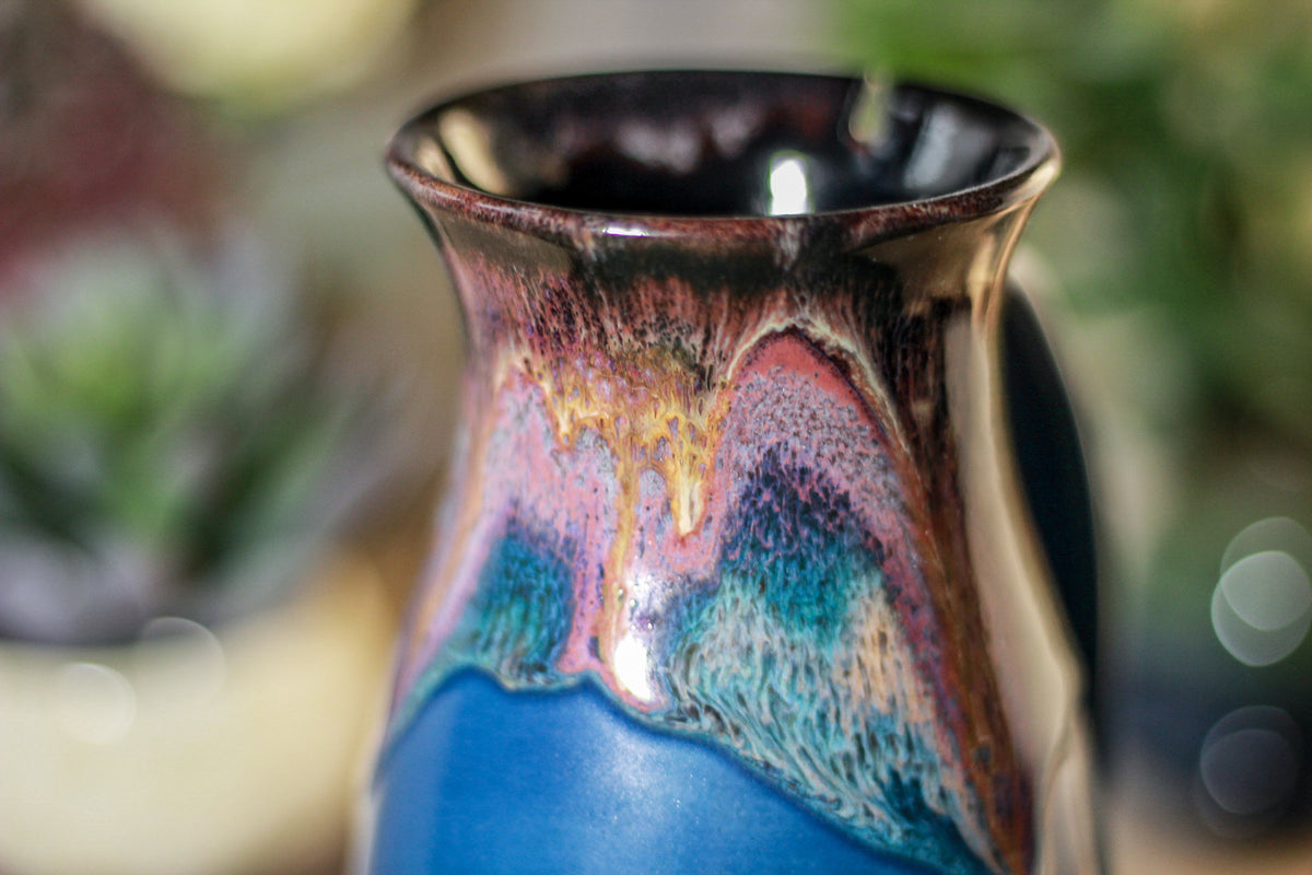 43-B Purple Haze Barely Flared Notched Mug, 15 oz.