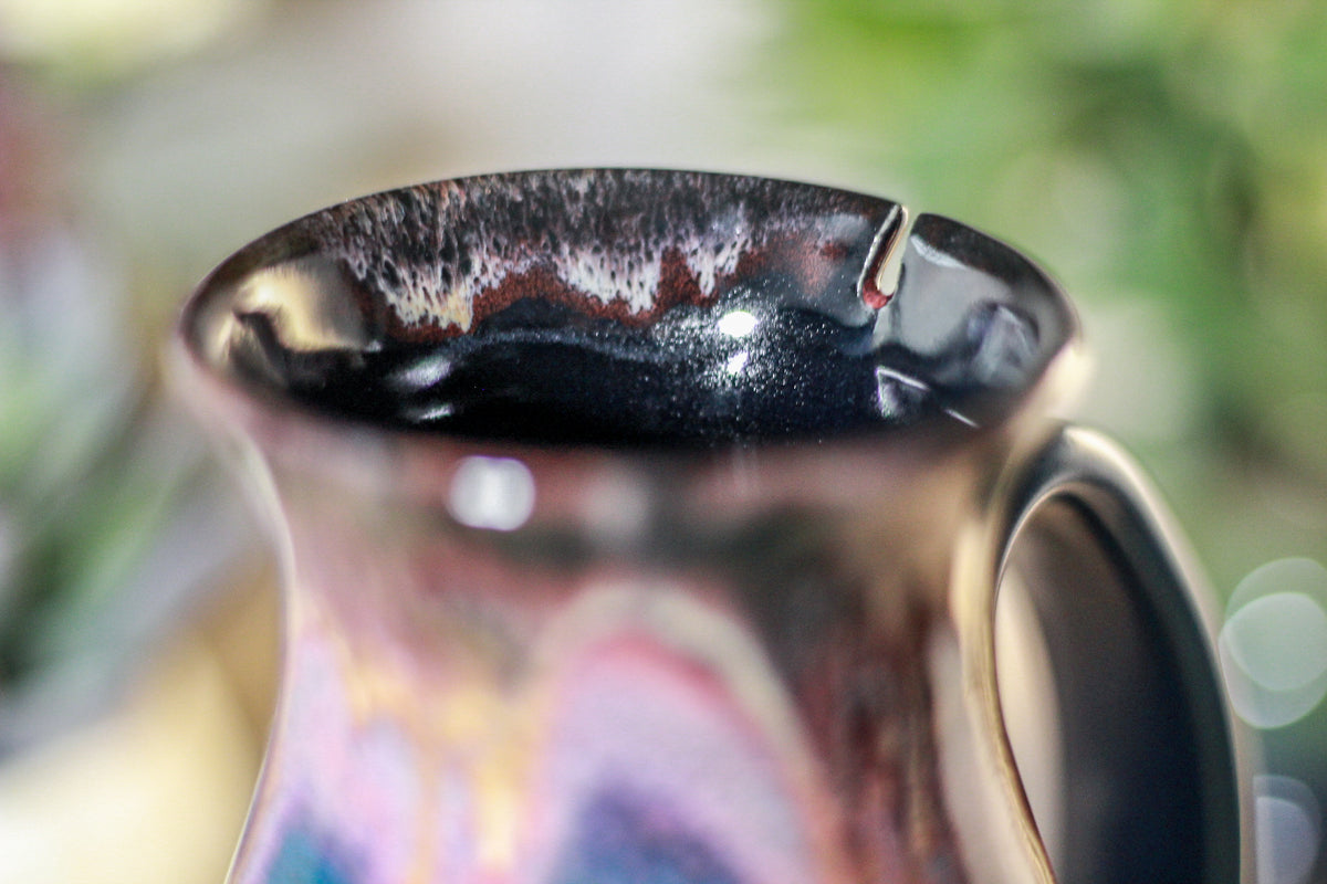 43-B Purple Haze Barely Flared Notched Mug, 15 oz.