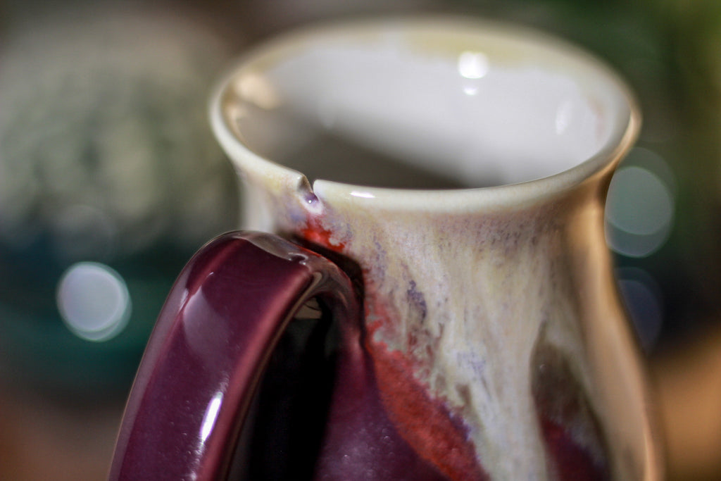06-P Barely Flared Notched Mug, 11 oz.
