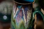 02-C Electric Falls Barely Flared Notched Stein Mug, 16 oz.