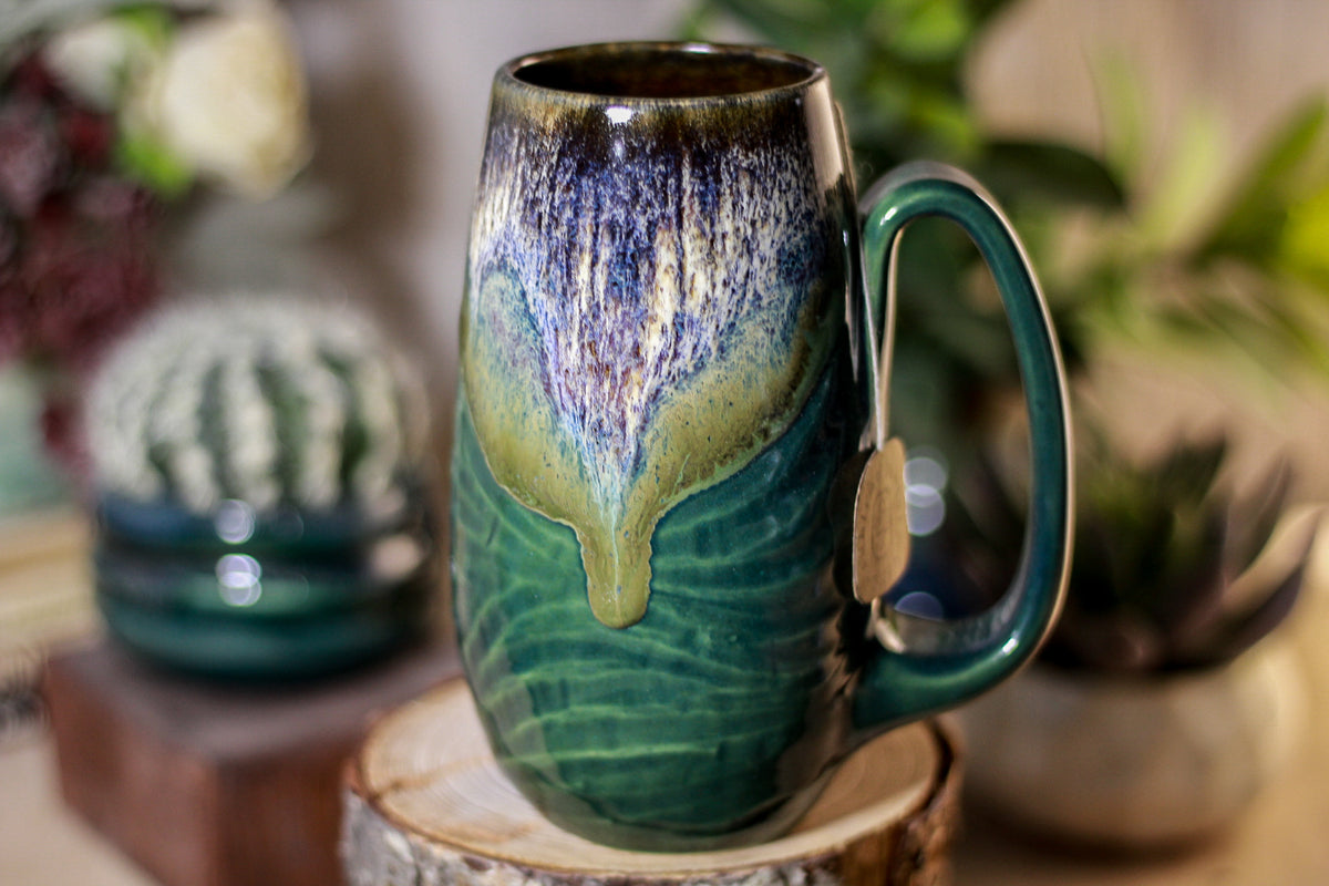 04-C Electric Falls Notched Mug, 15 oz.