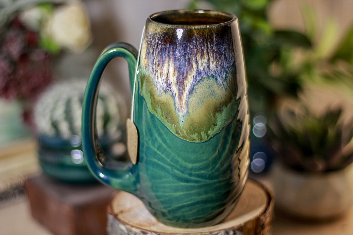 04-C Electric Falls Notched Mug, 15 oz.