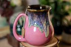 10-D Electric Wave Barely Flared Notched Mug, 14 oz