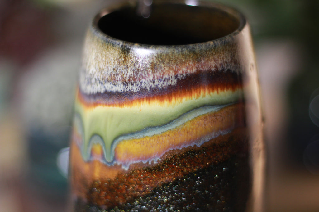 15-A New Earth Notched Crystal Mug, 16 oz.