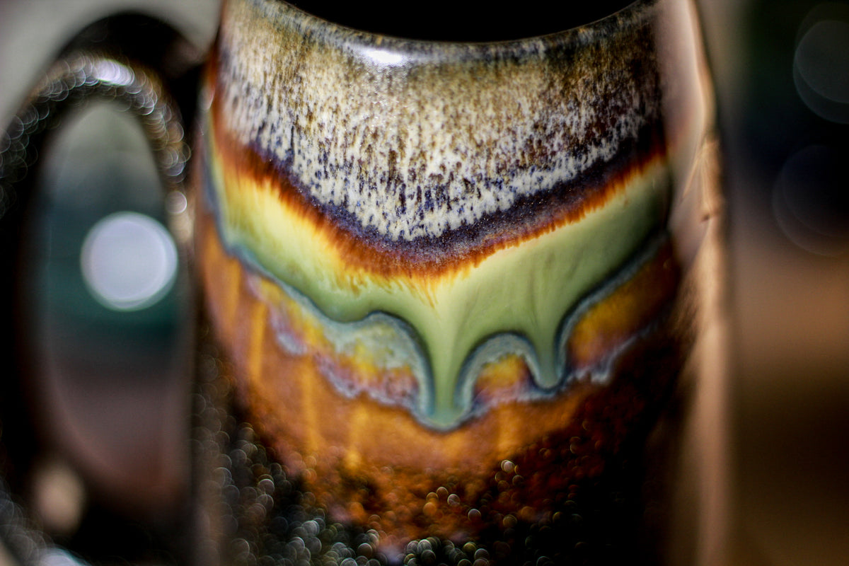 15-A New Earth Notched Crystal Mug, 16 oz.
