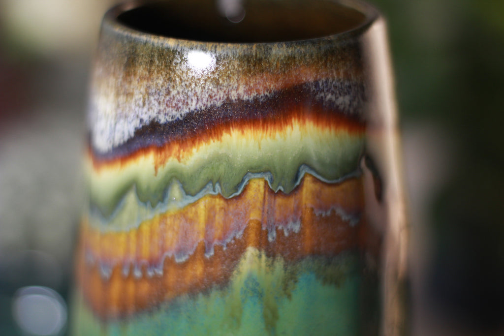 16-A New Earth Notched Crystal Mug, 16 oz.