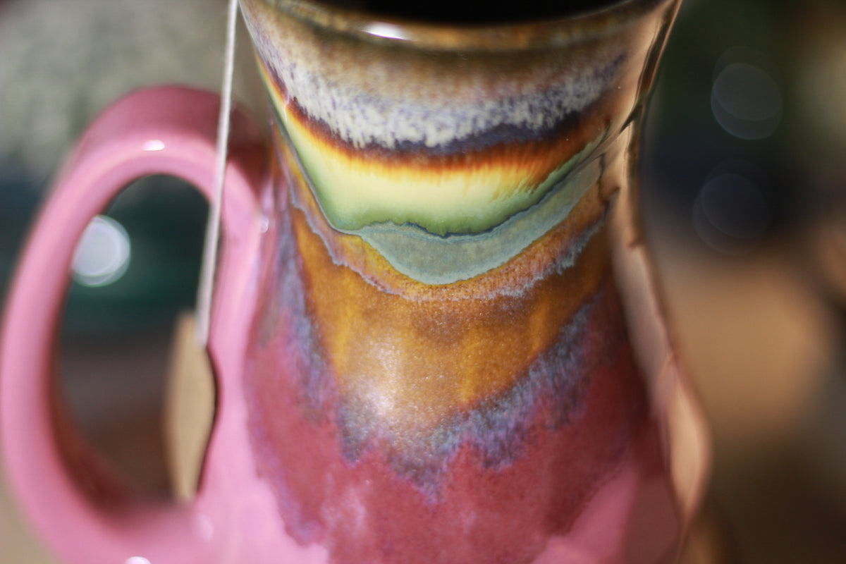 17-A New Earth Barely Flared Notched Crystal Mug, 18 oz.