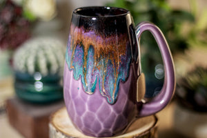 19-B Purple Haze Notched Crystal Mug - MISFIT, 14 oz. - 10% off