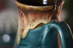 25-C Molten Electric Falls Barely Flared Notched Mug, 16 oz.