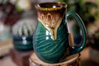 26-C Molten Electric Falls Barely Flared Notched Mug, 13 oz.