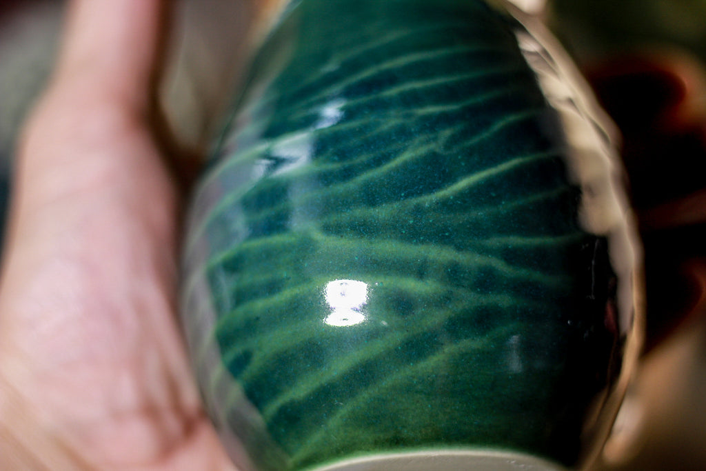 26-C Molten Electric Falls Barely Flared Notched Mug, 13 oz.