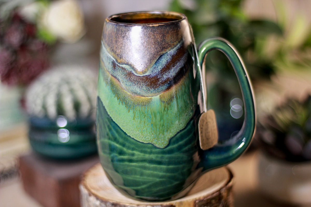 27-B Copper Agate Notched Mug - ODDBALL, 16 oz. - 10% off