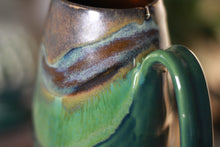 Load image into Gallery viewer, 27-B Copper Agate Notched Mug - ODDBALL, 16 oz. - 10% off