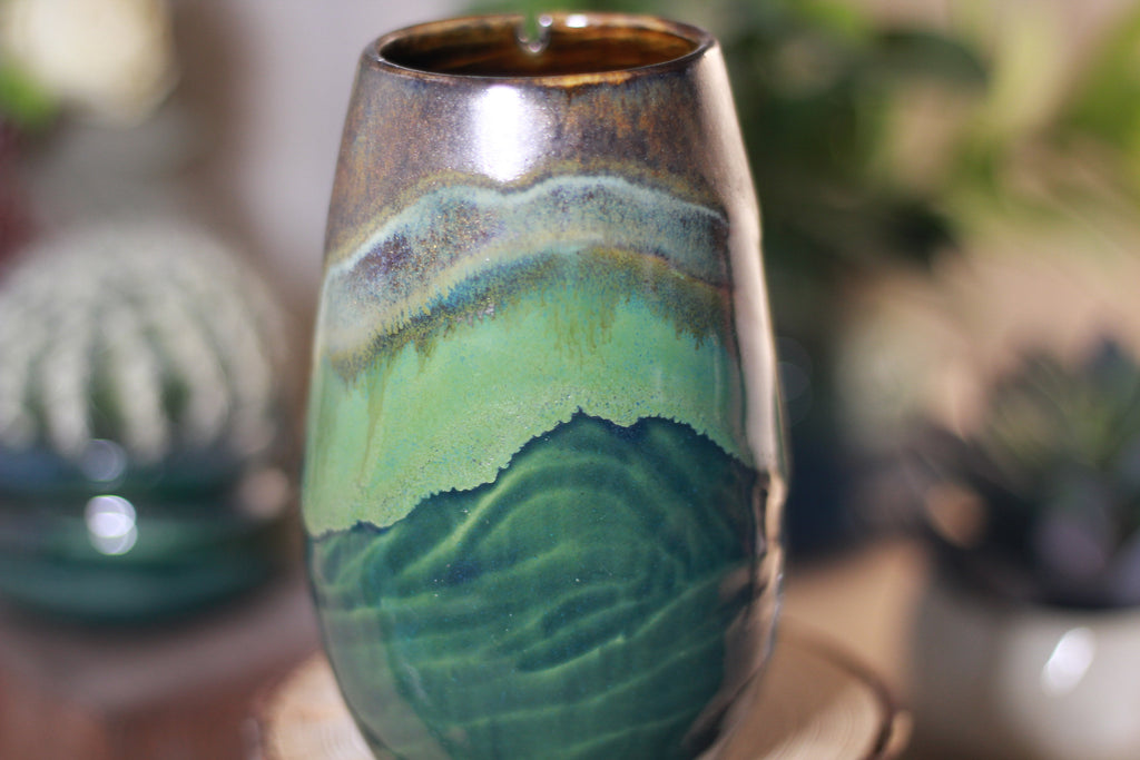 27-B Copper Agate Notched Mug - ODDBALL, 16 oz. - 10% off