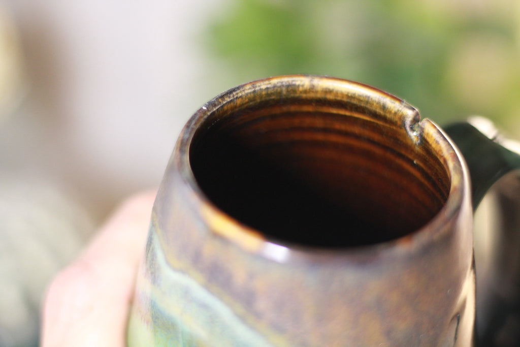 27-B Copper Agate Notched Mug - ODDBALL, 16 oz. - 10% off