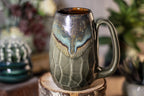 30-B Copper Agate Notched Crystal Mug - MISFIT, 16 oz. - 10% off