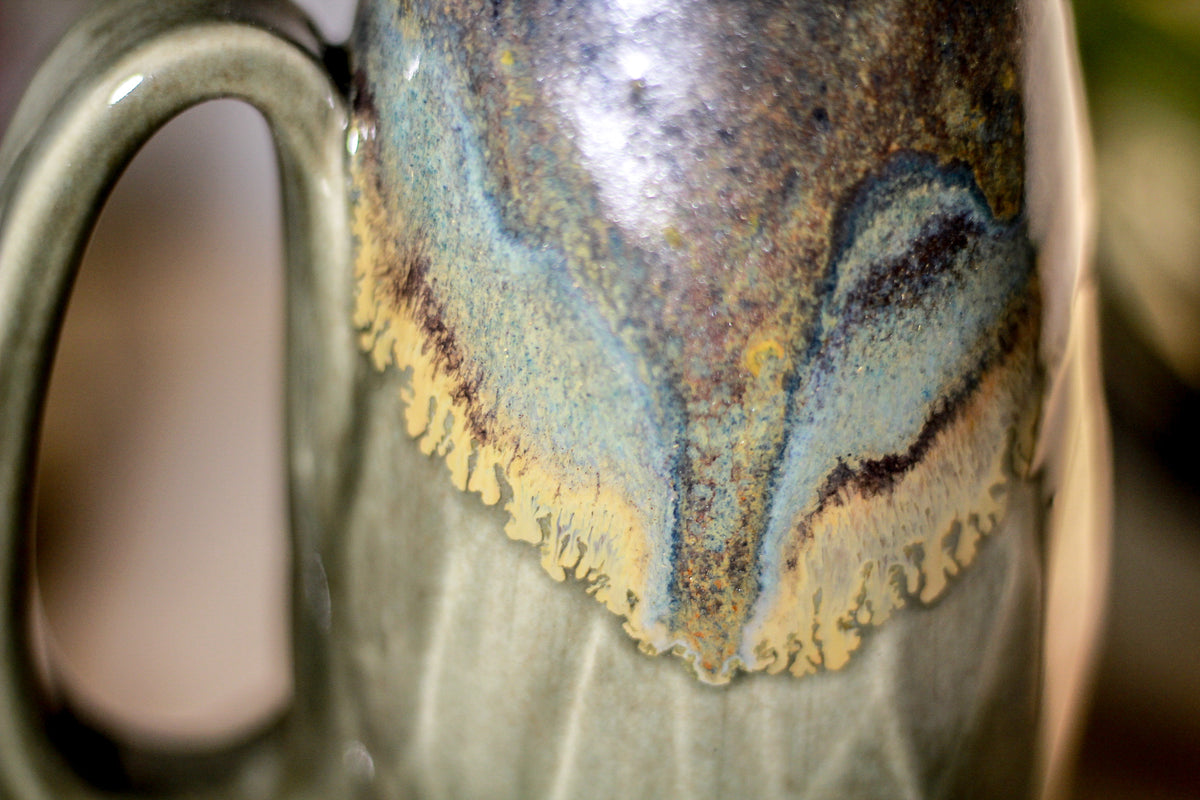 30-B Copper Agate Notched Crystal Mug - MISFIT, 16 oz. - 10% off