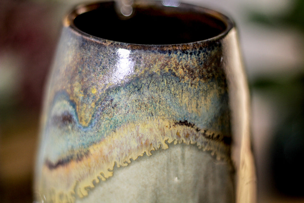 30-B Copper Agate Notched Crystal Mug - MISFIT, 16 oz. - 10% off