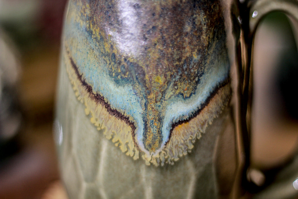 30-B Copper Agate Notched Crystal Mug - MISFIT, 16 oz. - 10% off