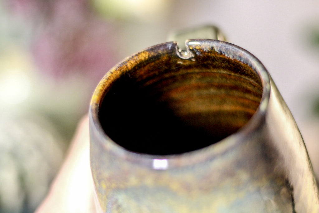 30-B Copper Agate Notched Crystal Mug - MISFIT, 16 oz. - 10% off