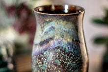 Load image into Gallery viewer, 31-B Copper Agate Barely Flared Notched Stein Mug - MISFIT, 15 oz. - 15% off