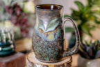 32-B Copper Agate Barely Flared Notched Stein Mug - MISFIT, 15 oz. - 15% off