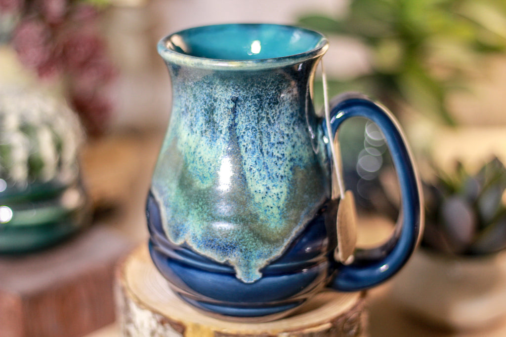 37-E Boreal Bliss Barely Flared Notched Mug, 14 oz.