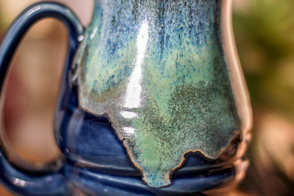 37-E Boreal Bliss Barely Flared Notched Mug, 14 oz.