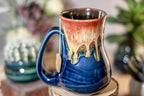 38-C Lava Falls Barely Flared Notched Mug, 14 oz