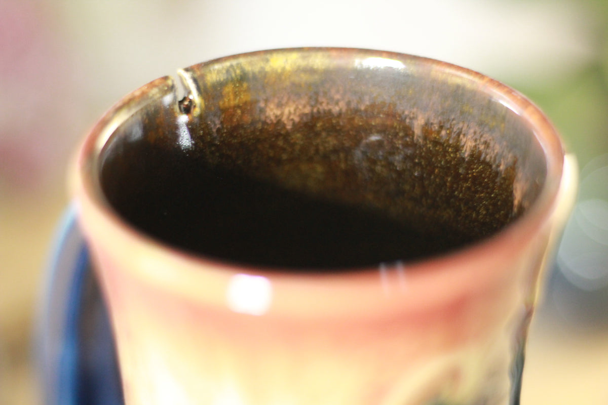 38-C Lava Falls Barely Flared Notched Mug, 14 oz