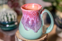 Load image into Gallery viewer, 39-C Flaming Phoenix Barely Flared Notched Mug, 12 oz.