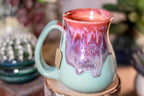39-C Flaming Phoenix Barely Flared Notched Mug, 12 oz.