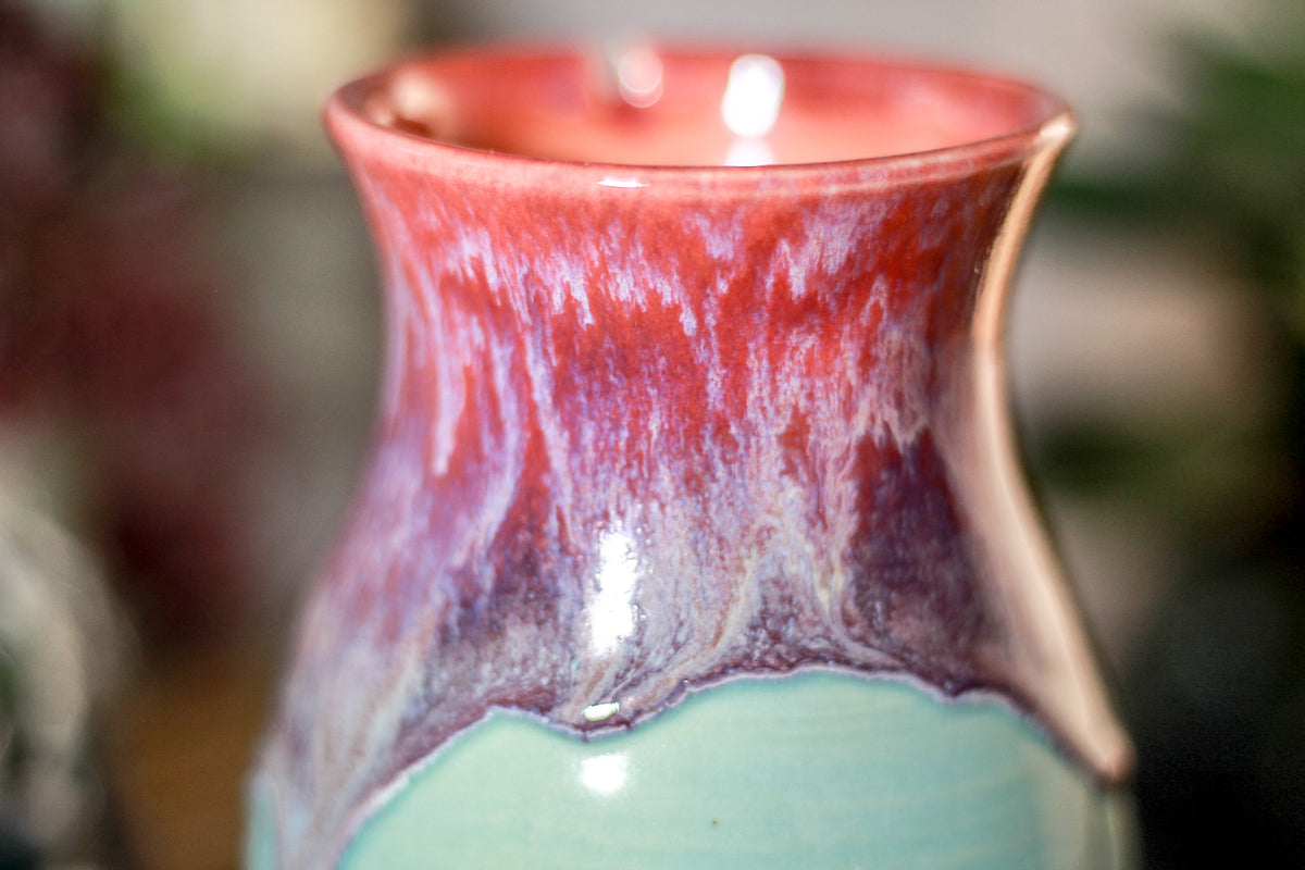 39-C Flaming Phoenix Barely Flared Notched Mug, 12 oz.