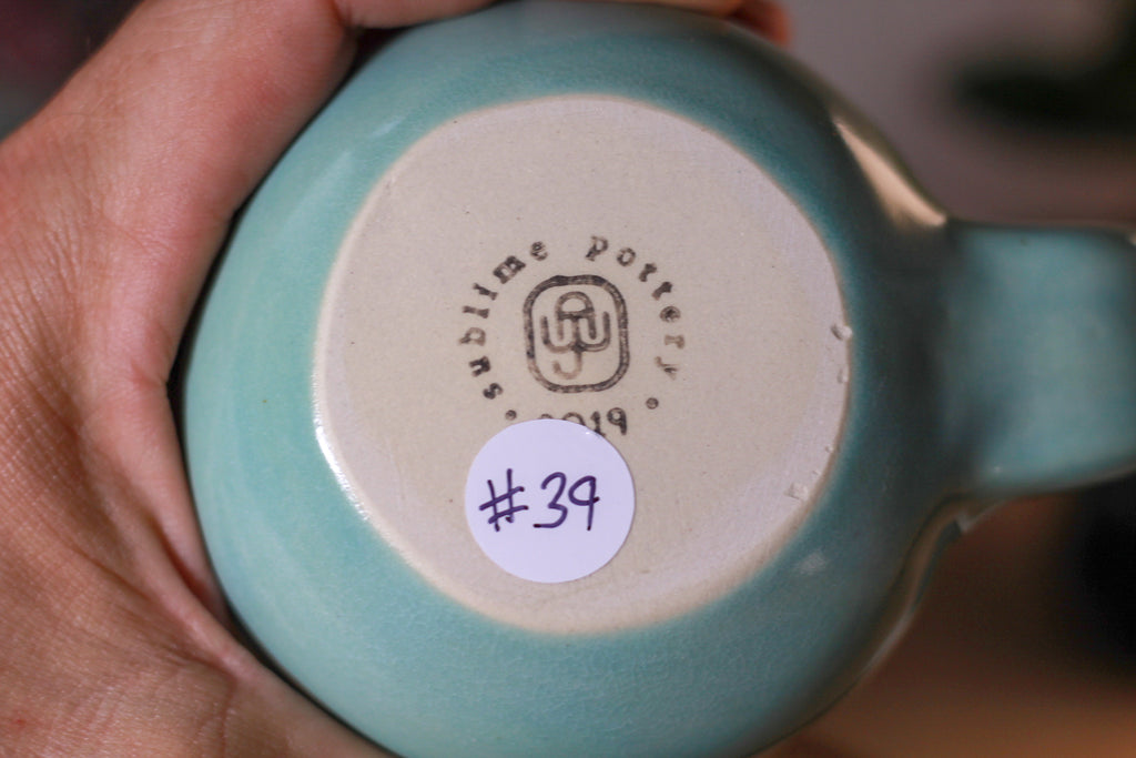 39-C Flaming Phoenix Barely Flared Notched Mug, 12 oz.