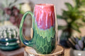 41-C Flaming Phoenix Notched Crystal Mug, 13 oz.