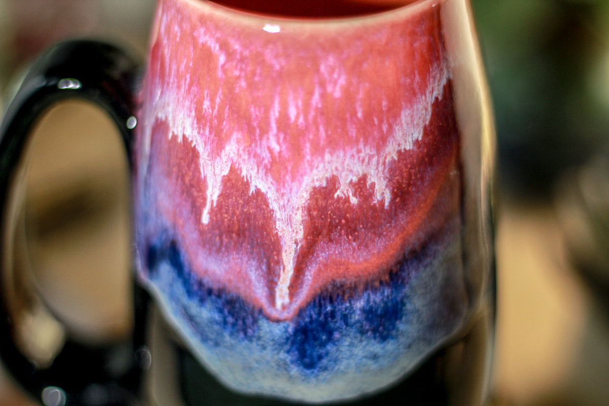 42-C Flaming Phoenix Notched Mug, 16 oz.