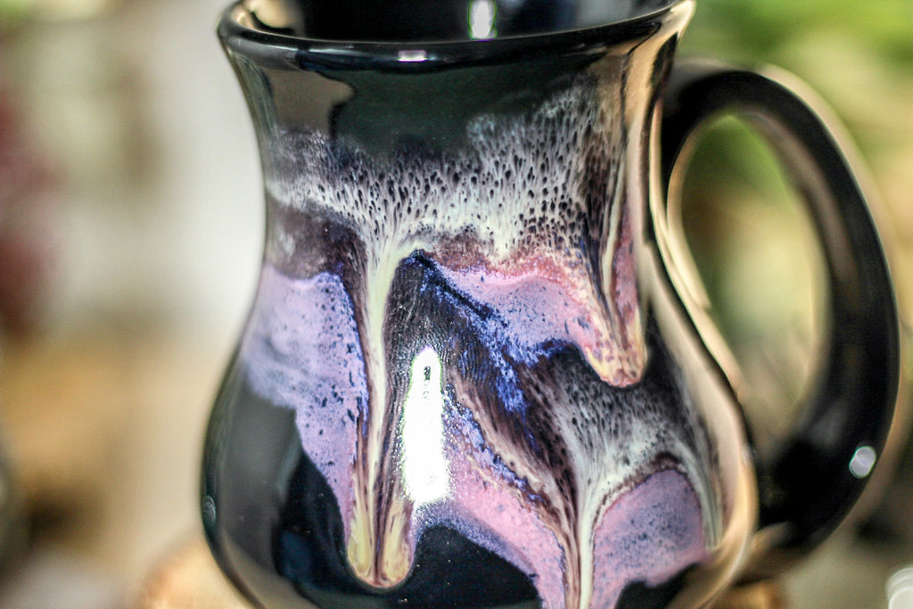 43-E Amethyst Grotto Flared Notched Mug - TOP SHELF, 15 oz