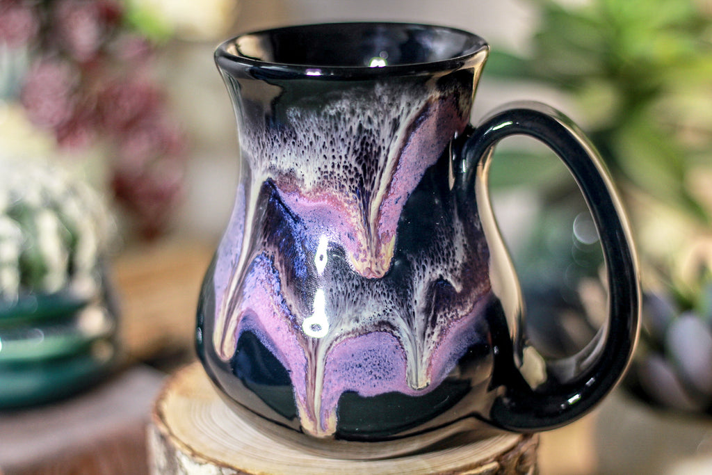 43-E Amethyst Grotto Flared Notched Mug - TOP SHELF, 15 oz