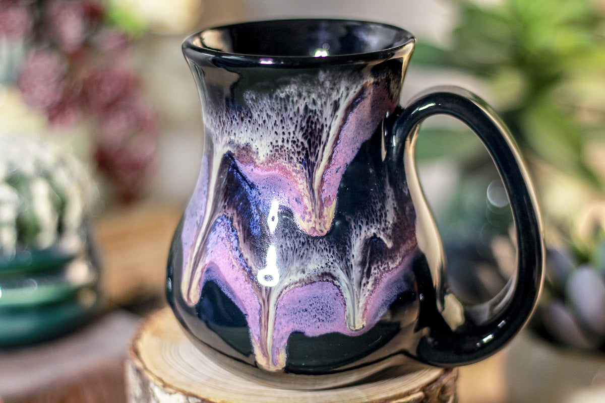 43-E Amethyst Grotto Flared Notched Mug - TOP SHELF, 15 oz