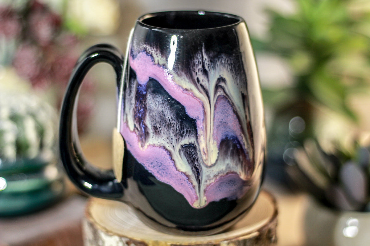 44-E Amethyst Grotto Flared Notched Mug, 15 oz