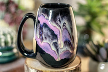 Load image into Gallery viewer, 44-E Amethyst Grotto Flared Notched Mug, 15 oz