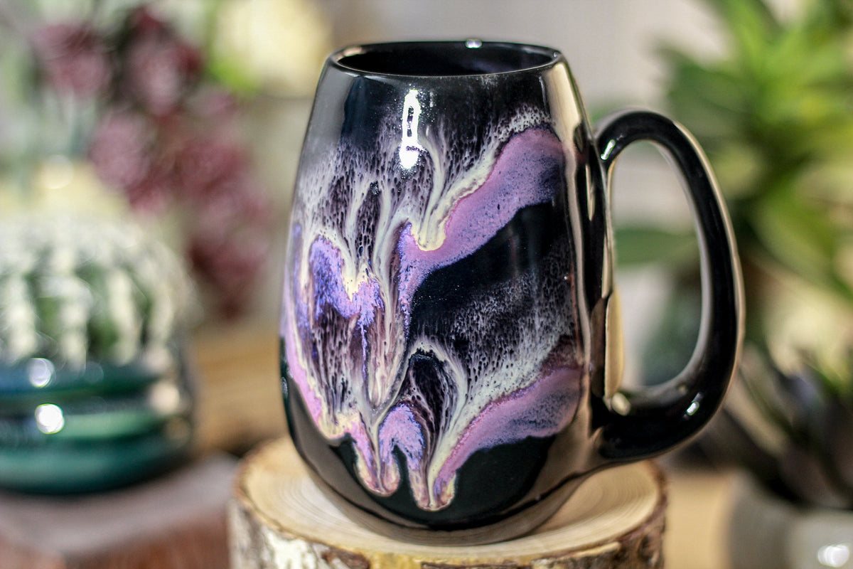 44-E Amethyst Grotto Flared Notched Mug, 15 oz