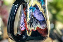 Load image into Gallery viewer, 45-C Cosmic Grotto Barely Flared Notched Mug - TOP SHELF, 14 oz