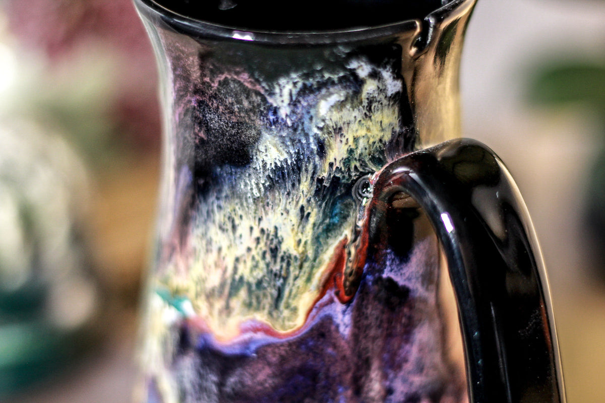 45-C Cosmic Grotto Barely Flared Notched Mug - TOP SHELF, 14 oz