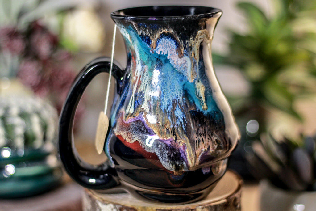 46-C Cosmic Grotto Flared Notched Mug, 17 oz